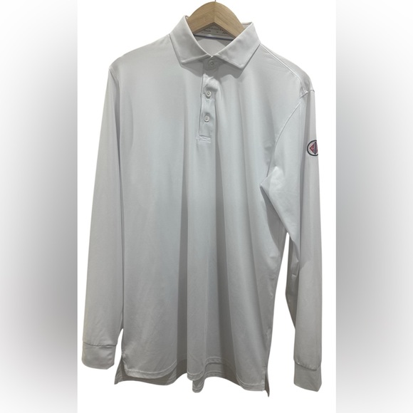 Holderness & Bourne white burton long sleeve  shirt - Picture 2 of 9